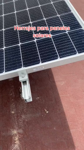 Aluminum Solar Panel Mounting Rail Kit 30mm/35mm Solar Panel End Clamp Set 4pcs/6pcs