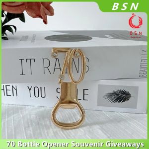【Local Delivery】 BSN* Souvenir Giveaways 70th Birthday Baptismal Anniversary Bottle Opener