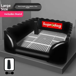 OUHUAGUAN | Anti-Stepping Pet Litter Box for Medium Large and Small Dogs