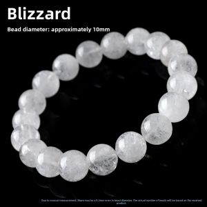 LINGFEI | Super Clean Natural White Crystal Bracelet Beads 6-18mm