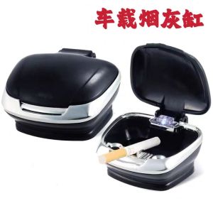 Car-Mounted LED Light Ashtray Split-Body Dashboard Interior Vehicle Use Home Use Multi-Function High-End Feeling Ashtray