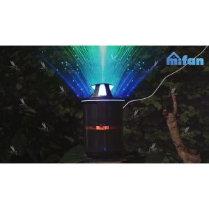 Đèn Bắt Muỗi Thông Minh UV-LED MIFAN - Quạt Hút Siêu Mạnh Êm Ái Không Tiếng Ồn - Bẫy ruồi bắt bọ diệt côn trùng