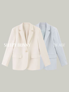 Sweet Style Womens Suit Jacket Shoulder Padded Slim Fit Casual Leisure Outerwear Spring Autumn New Model Korean Fashion