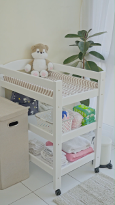 Hamlet Kids Room Kaysa Diaper Changing Table with Padding