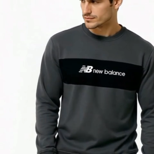 Sweater Crewneck Distro Pria Wanita Basic Fleece Tebal Lengan Panjang 2 Warna Ready Size S - 3XL