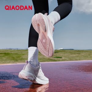 Qiaodan Yuyan 4.0 Woman Sports Running Shoes Waterproof Lightweight Shock-Absorbing QXB022244003