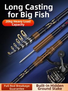 JINGZHANLI | High Carbon Heavy Duty Long Distance Surf Casting Rod