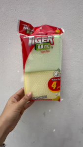 ฟองน้ำ หุ้มตาข่าย (ยกโหล 12 ห่อ) ฟองน้ำล้างจาน ใยขัดกระทะ ฝอย ฟองน้ำล้างรถ อุปกรณ์ขัดกระทะ ฟองน้ำติดไบร์ท ใยขัดทานตะวัน