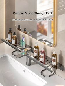 XIJIJIA | Freestanding Wall-Mounted Drill-Free Bathroom Shelf