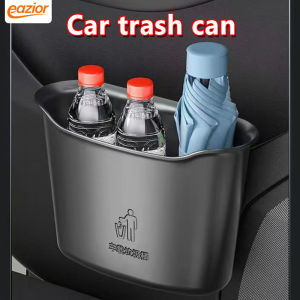 Car Trash Can Multi-Functional Storage Box Hanging Style Vehicle Interior Decoration Storage Box Four Seasons New Model