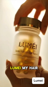 Lumei Advanced Strength Hair Booster with Biotin and Keratin 30 CAPSULES