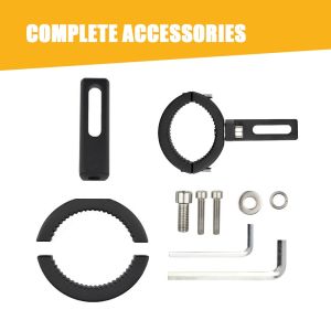 Universal Motocycle LED Headlight Clamp Alloy Mount Extension Bracket Bumper Crash Guard Accesory