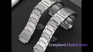 Stainless Steel for Hublot Watch Band 27mm for Hengbao Yubo Big Bang Classic Fusion Women Men Bracelet Metals Replacement Strap