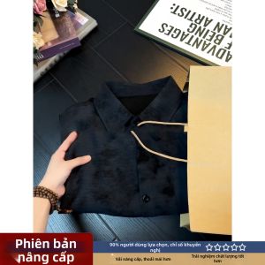 LIUBU | Áo Thun Ôm Sát Kiểu Dáng Nhẹ Old Money