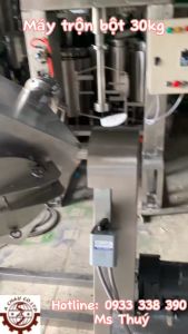 Máy trộn bột khô hình lập phương