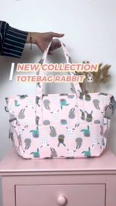 TOTEBAG RABBIT / TOTEBAG WANITA / TAS BAHU WANITA / TAS SELEMPANG / TAS WANITA