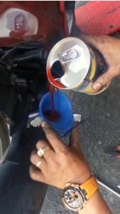 [QUÀ TẶNG] 2 Lon nhớt xe máy tay ga BCP Scooter Gear Oil SAE 80W90 API GL-5 120 mL - SUPER 1 SAE 10W40 API SL JASO MB (nhớt màu đỏ thơm mùi dâu tây) TẶNG 1 tuýp nhớt hộp số xe