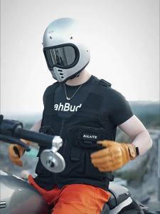 SULAITE | Breathable Multi-Pocket Motorcycle Vest