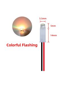 New LED Light Bulb Night Light No.5 Battery Small Lamp DIY Creative Model Lantern Student Handcraft Tool Lamp