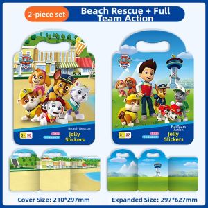 XIAOSHUGUOGUO | Early Education Cartoon Sticker Book