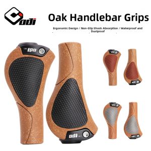 ODI | Ergonomic Dual Color Lockable Grips for Mountain and Folding Bikes