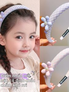 ENEN | Dải Đeo Đầu Chống Trượt Hoa Văn Caro Tím