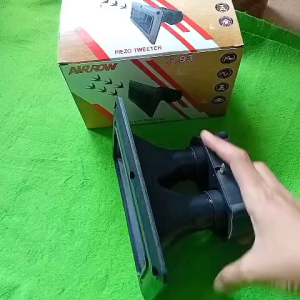 H85 SPEAKER TWITER ORI 100% VOCAL SPIKER SPK SPEKER NEODYMIUM PASIF AUDIO DOUBLE 150W MULTI AUDIO VOKAL Double Tweeter PiezzoSensitivity Max Power Watt Tweter walet karaoke vokal Spesialis AIRROW Freq Response Impandance 4-8 0hm P 16 L 9.5 T 10.5 Diameter