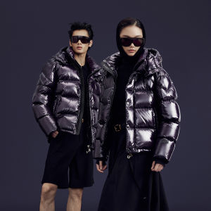 Guvet | New Year Edition Red Padded Quilted Jacket