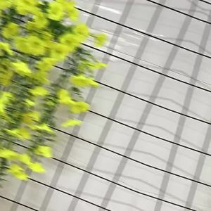 1PC Artificial Morning Glory Wall Hanging Faux Violet Plants Hanging Flowers Simulated Leaf Vines for Home Garden Wedding Decora