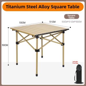 Portable Set Aluminum Alloy Folding Table