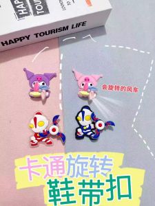 Cartoon Rotate Clow M Ultraman Hot Wheels Shoelace Buckle Sneaker Decorative Shoelace Buckle Removable Vamp Flower