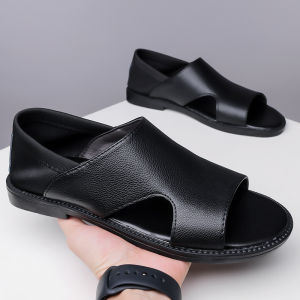 Mens Outdoor Anti-Slip Waterproof Breathable Sandals Thick Bottom Wear-Resistant Summer New Style Casual Beach Shoes