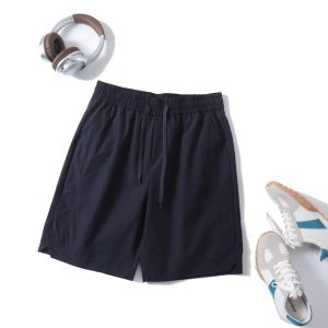 Quần Short Thể Thao Mùa Hè 5 Inch Rộng Rãi Thẳng Nhanh Khô Thời Trang Thêu Quần Áo Làm Việc Ngoài Trời Quần Short Nam