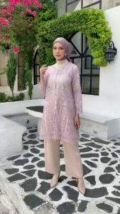 long outer brukat etnik mewah terlaris bisa COD