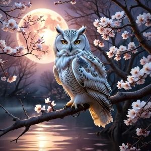 HUACAN Embroidery Owl Animal Dmc Threads 11Ct Picture Printed Canvas Cross Stitch Suits Home Decor