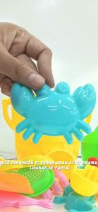 Mainan Set Ember Timba Pantai Pasir Ajaib Mini Kecil FANCY / Beach Bucket Peralatan Beach Set Sekop Cetakan Pasir