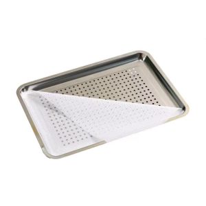 Food Grade White Silicone Rectangular Steaming Pad Baking Tray Steamer Basket Liner Non-Stick Steamed Buns Pancake Mat