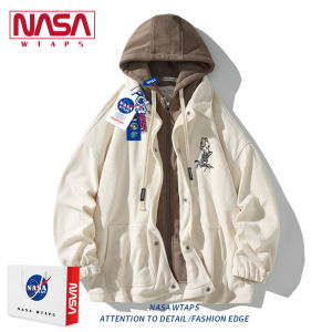 NASA WTAPS | Áo Khoác Dài Tay Hoodie Phong Cách Thoáng Mát Cho Nam Mùa Thu Đông