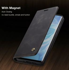 Caseme Realme GT 5G Flip Wallet Leather Case Cover Sarung Dompet Kulit Polyurethane