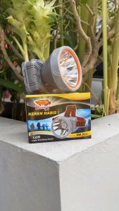 SENTER KEPALA LED DONY 20 WATT KL-503 "KEREN HABIS" ORI ANTI AIR TAHAN LAMA OUTDOOR UKURAN SEDANG