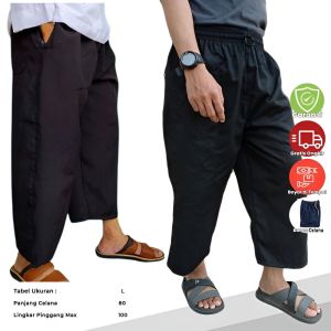 Celana muslim cingkrang bahan parasut celana kolor pangsi murah