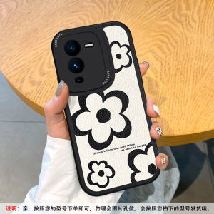 VivoS50 S30pro Full Cover Silicone Soft Shell Flower Design Anti-Fall Protective Case for Women New 2020 Korean Style