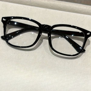 Women Men Classic Square Frame Glasses School Eyewear For Daily Life Clothing Accessories