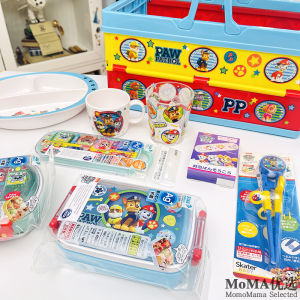 Paw Patrol Themed Childrens Tableware Set including Chopsticks Water Cup Lunch Box Cartoon Baby Cutlery Set for Ages 6-12