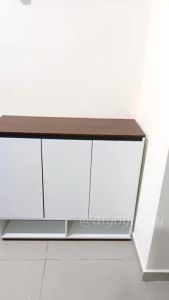 Shoe Cabinet Shoe Rack Cabinet Entryway Rak Kasut Closed Shoe Rack Wooden Shoe Storage Shoe Cabinet Home Living Room