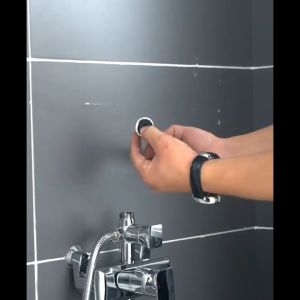 3/4 Inch Pipa Ekstensi Kepala Pancuran Stainless Steel Shower Extension Rod / Pipa Nepel 30cm