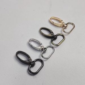 Hook Putar 2 cm/ Kew Kew Cantolan Bantolan Kaitan Pengait Aksesoris Tali Tas Pouch Besi Nikel