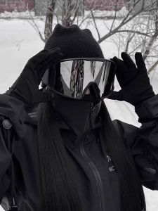 Snowproof Goggles for Ski Anti Snowblind Anti Glare