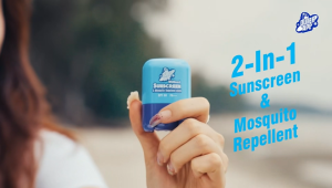 Outer Ape 2-in-1 Sunscreen & Mosquito Repellent Stick SPF50 PA+++ (13g) | DEET-Free Natural Plant Extract | Water-Resistant & Gentle for Kids & Family Outdoor Activities | Portable Refillable Stick