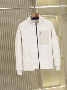 Thickened Fleece Knitted Stand Collar Cardigan Jacket for Men Warmth Youth Long Sleeve Zipper Casual Style Chinese Brand DongjiUhome